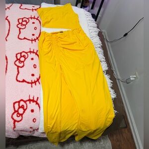 2 piece Sunny Yellow